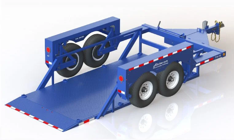 Air-tow Flatbed - Tandem Axle
