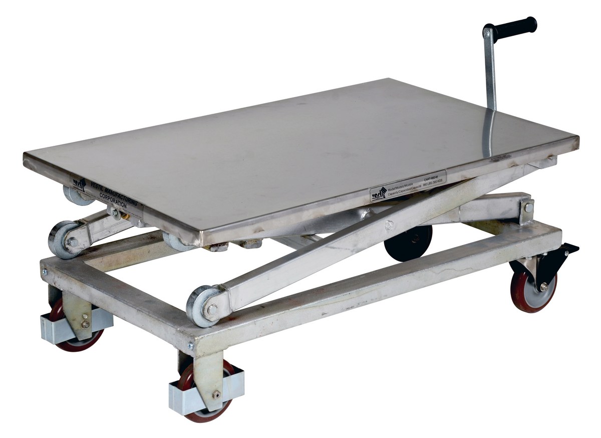 Stainless Mechanical Scissor Truck