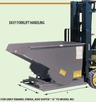 Meco Self Dumping Hoppers Extra Heavy Duty Self Dumping Hoppers Xdd-G Capa Meco Self Dumping Hoppers Extra Heavy Duty Self Dumping Hoppers Xdd-G Capa