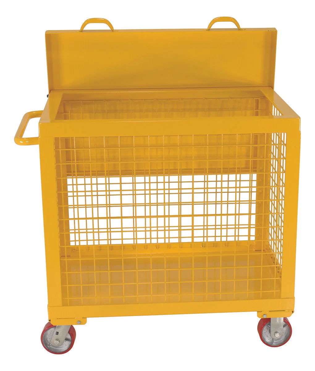 Expanded Wire Enclosed Cart