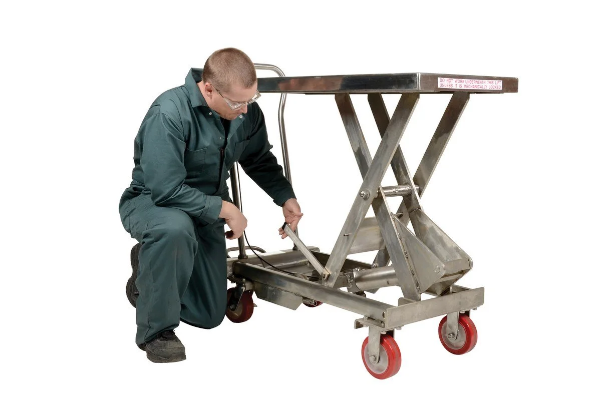 SS Scissor Cart