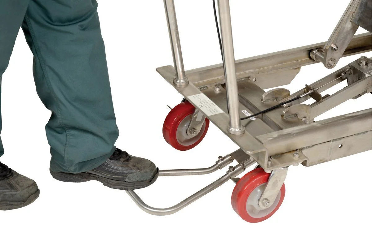Stainless Hydraulic Scissor Truck