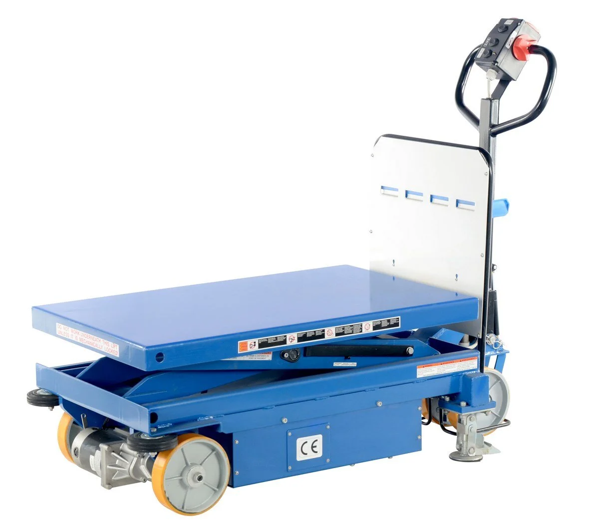 Powered Drive Scissor Lift Truck