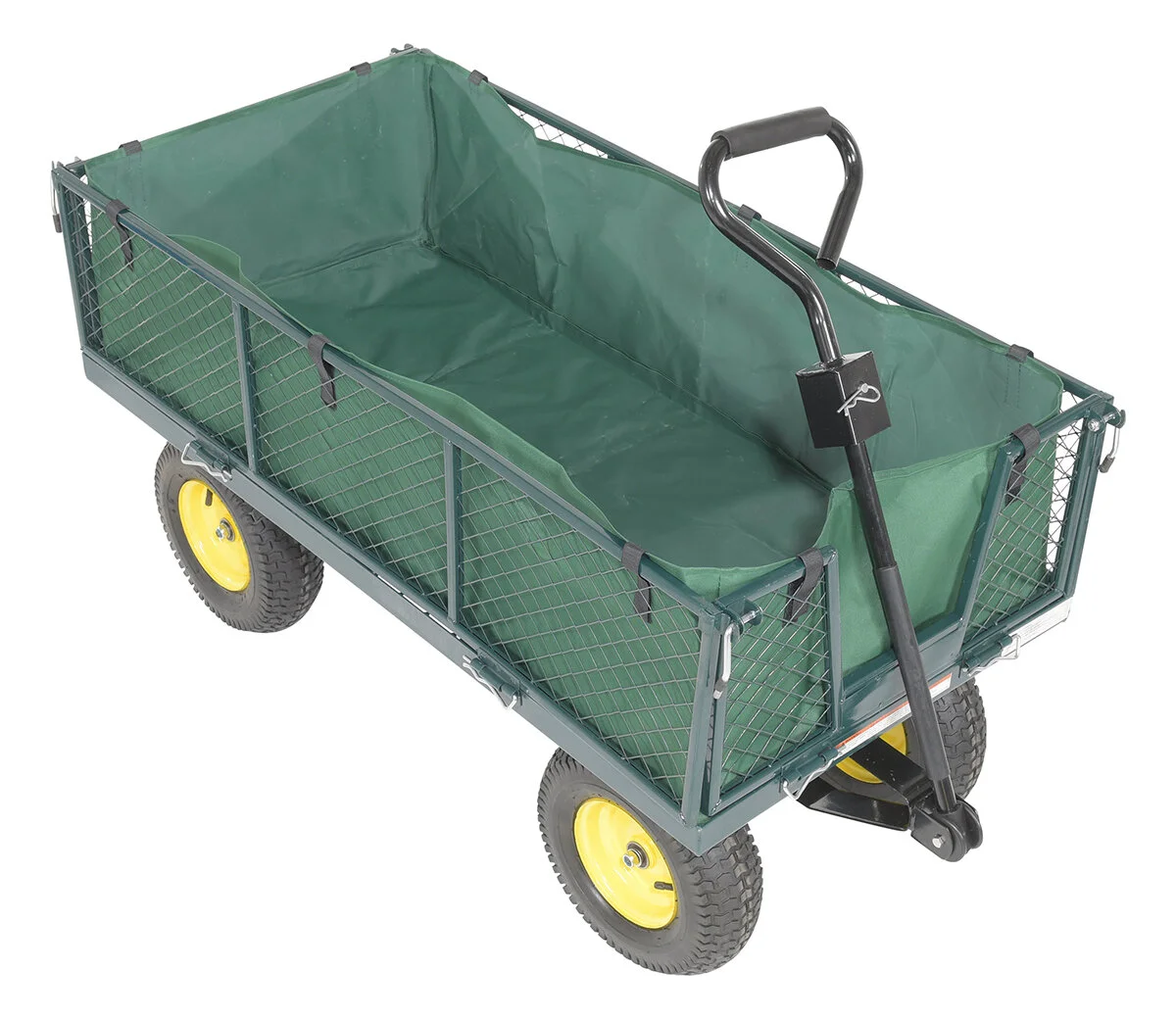 Landscape And Nursery Cart With Liner