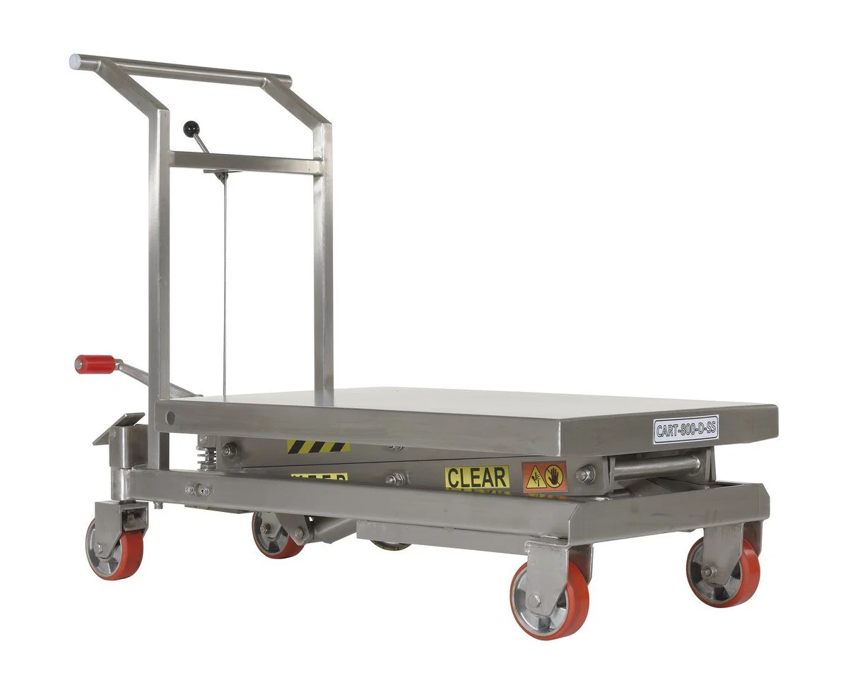 Stainless Steel Hydraulic Cart