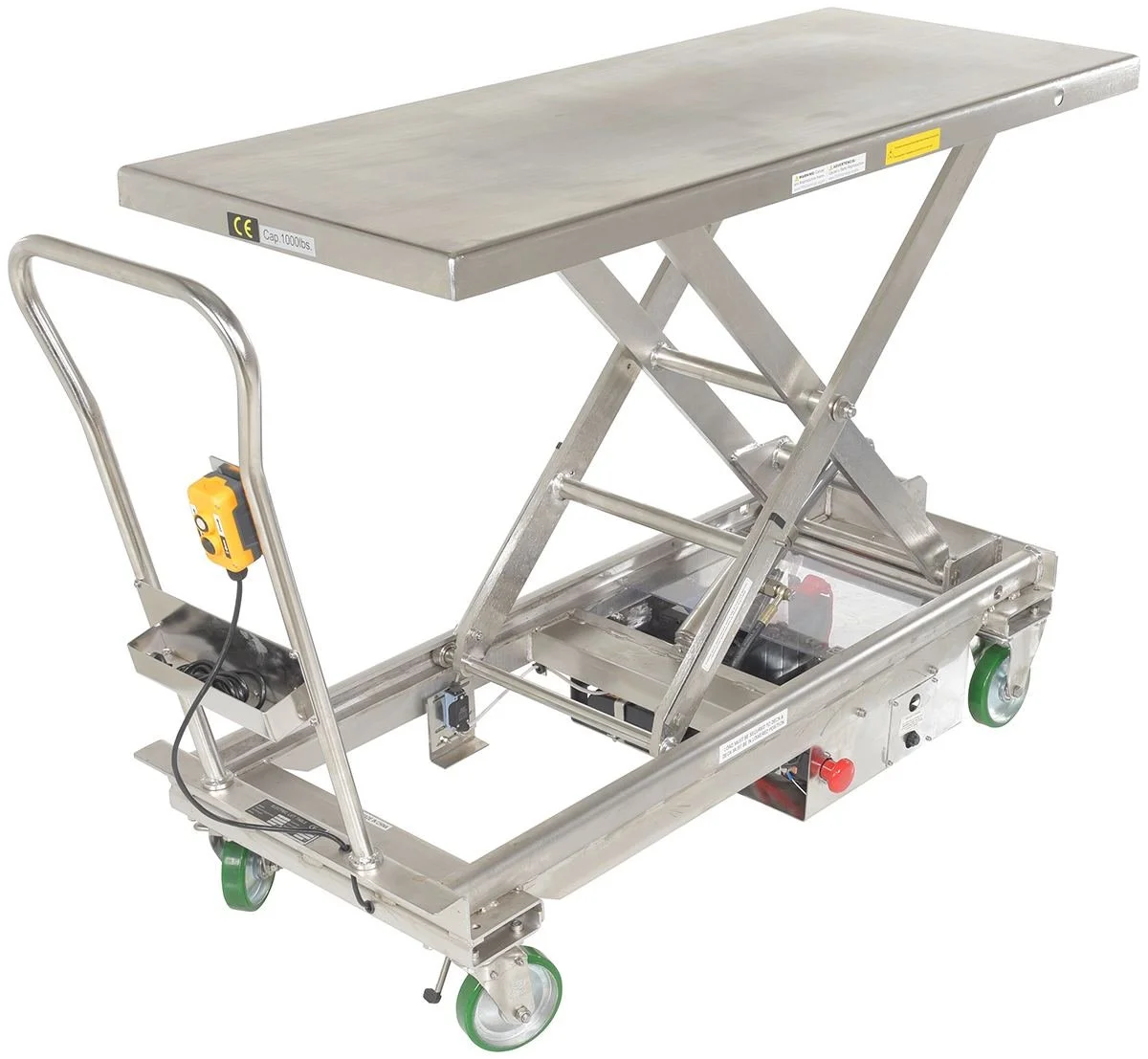 Stainless Steel12V DC Long Deck Cart