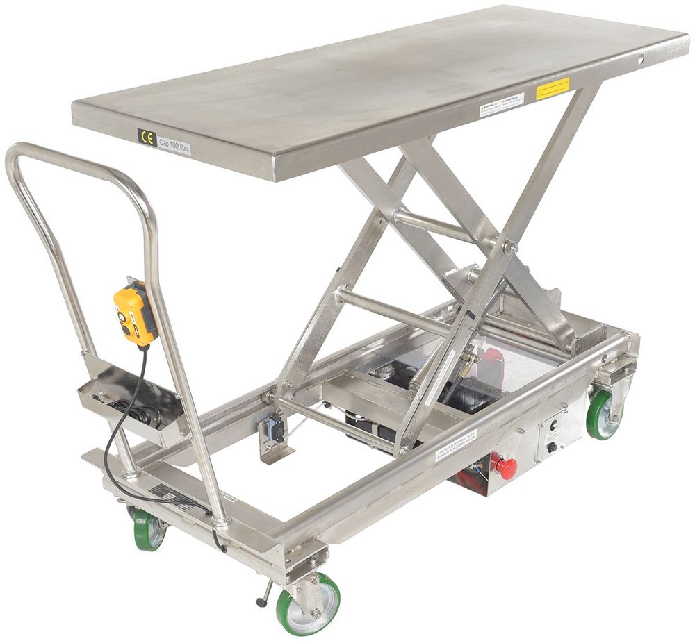 Large Stainless Steel Carrier Carts 