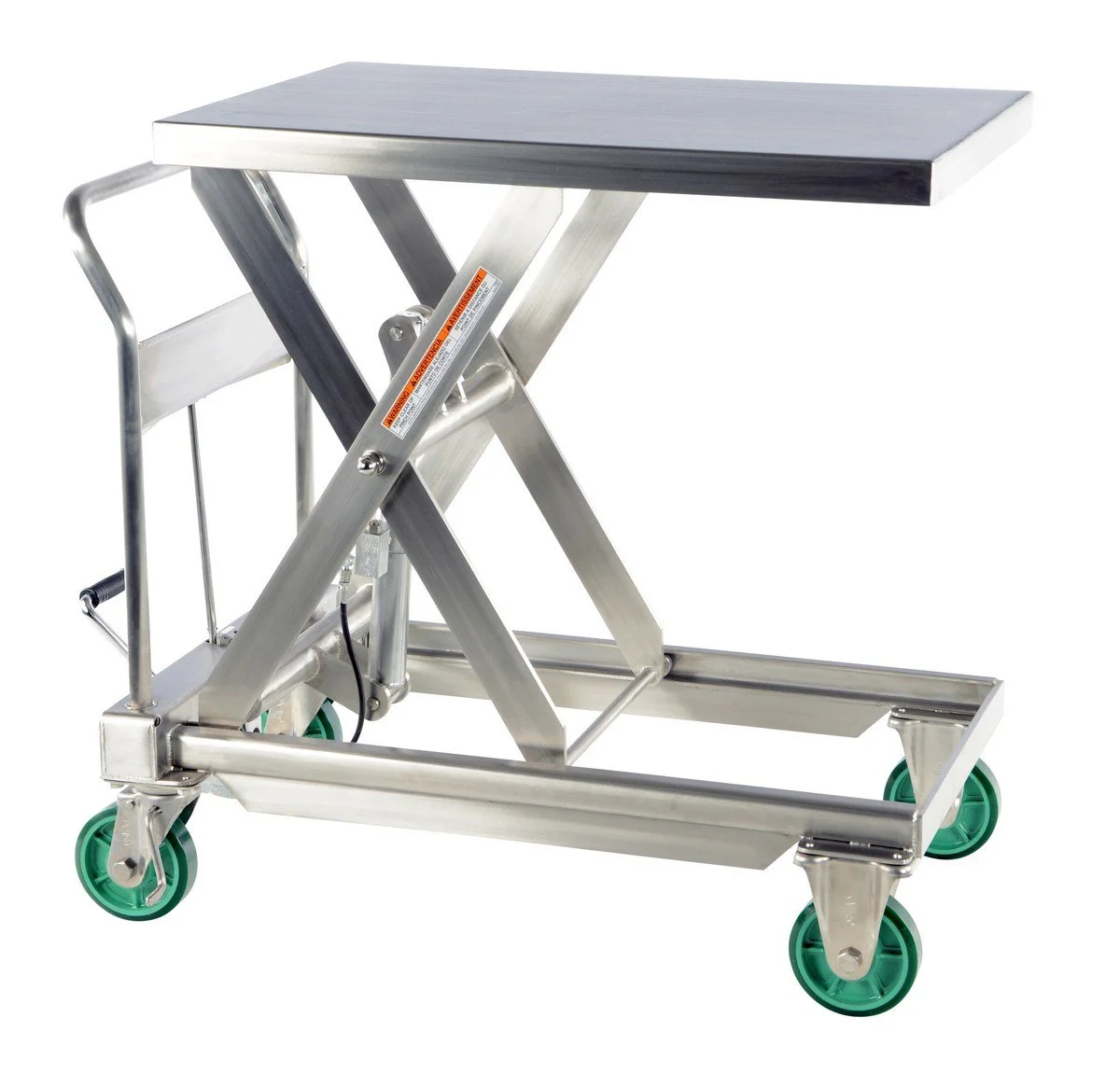 Stainless Steel Hydraulic Scissor Cart
