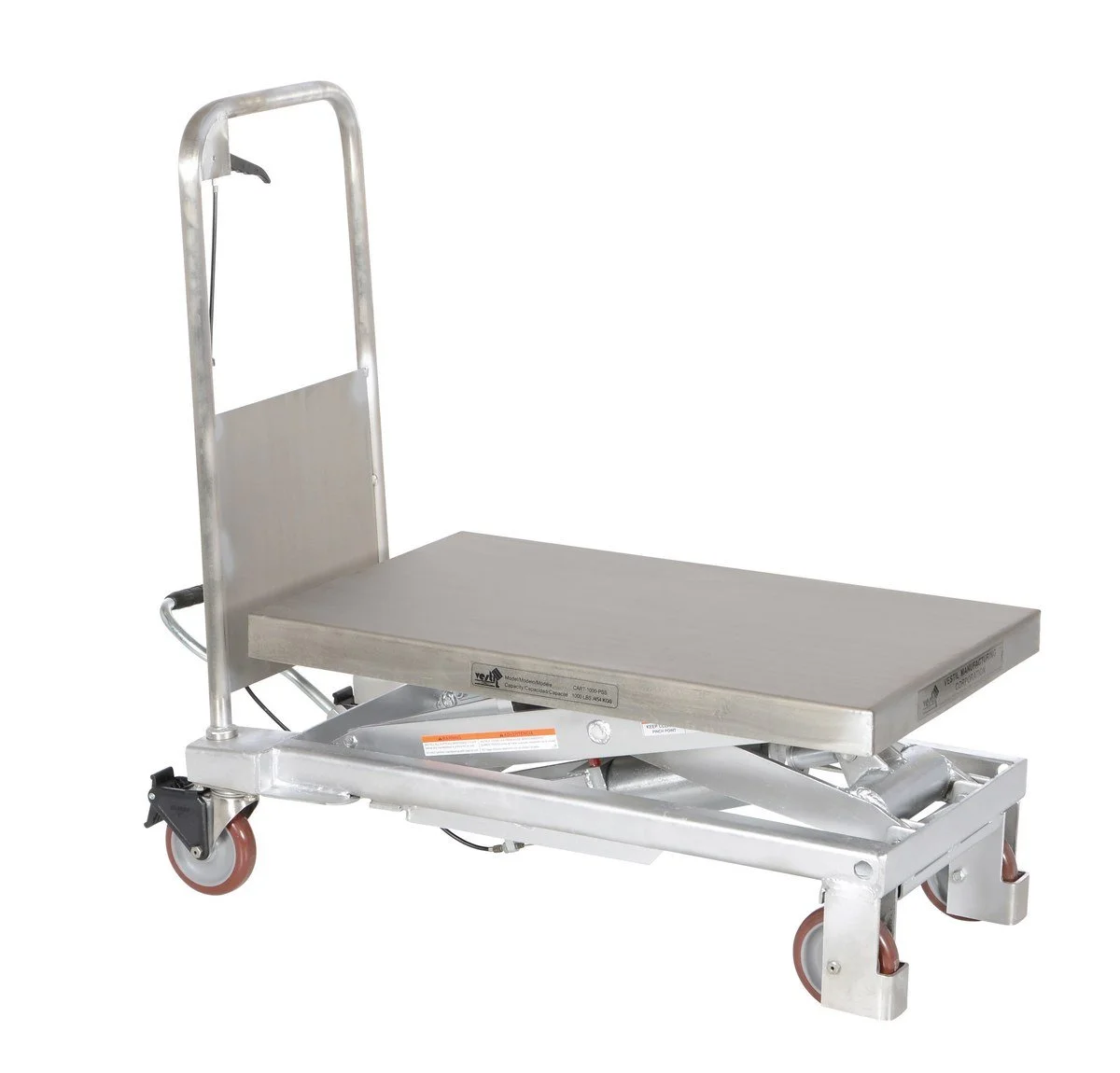 Partially Stainless Steel Scissor Truck