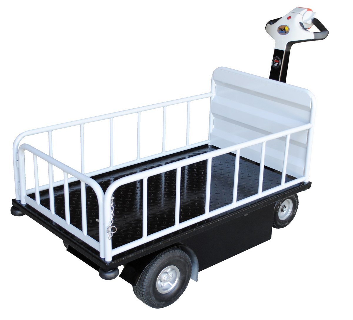 Steel Traction Drive Cart Top Load with Gate