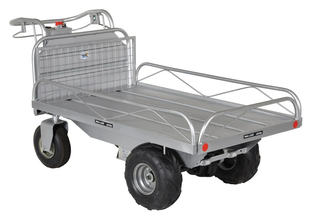 Steel Off-Road Tilting Traction Drive Cart