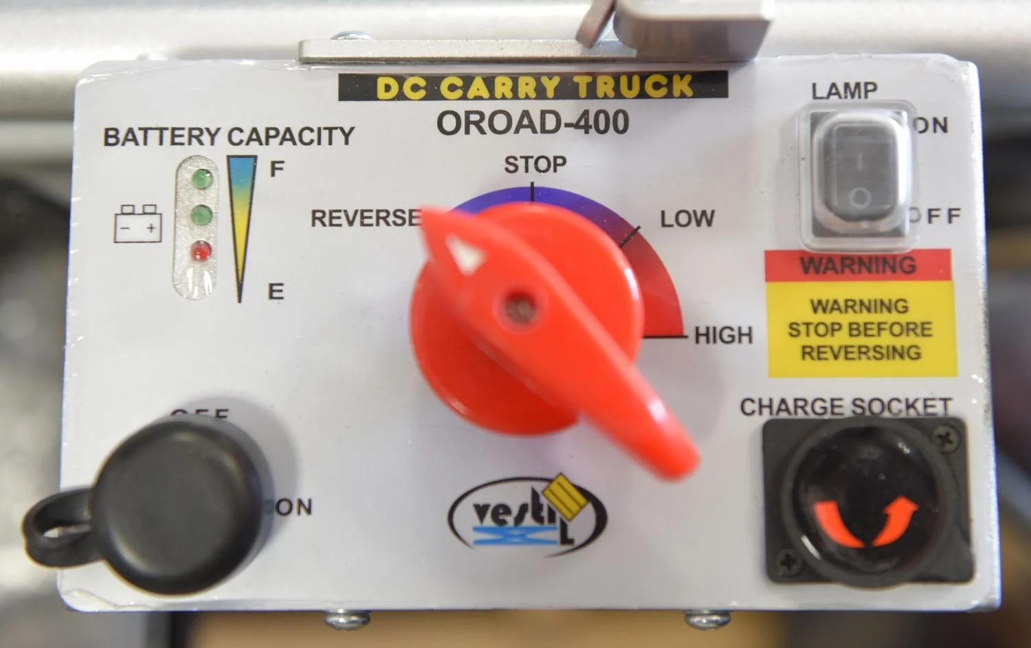 Steel Off-Road Traction Drive Cart Controls