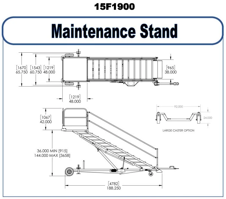 B1 Maintenance Stand 15F1900