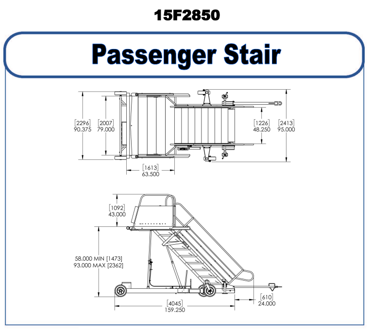 Passenger Stair 15F2850