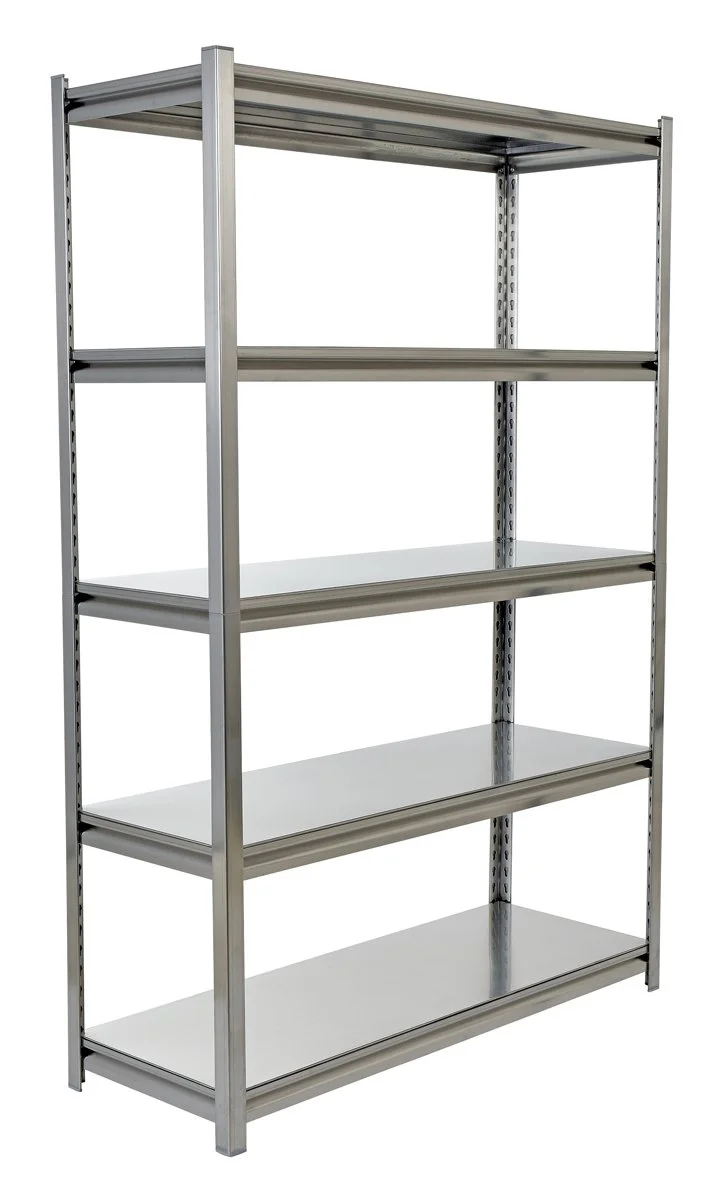 Stainless Steel Solid Shelving