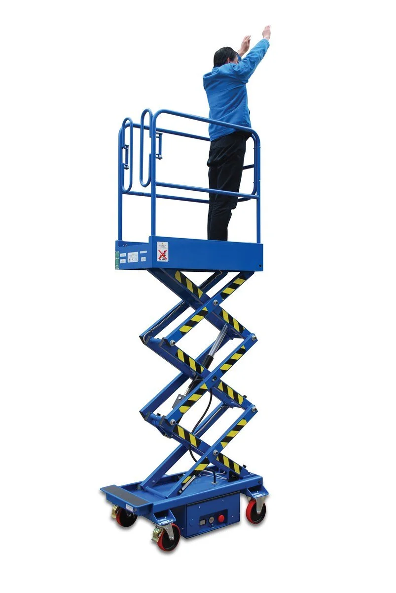 Steel Single Person Electric Order Picker 500 Lb. Capacity