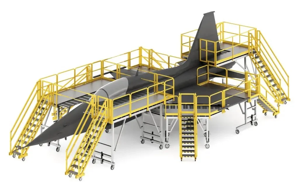 F-5 Aircraft Maintenance Stand