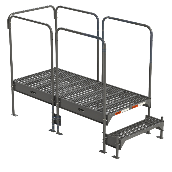 Steel Custom Work Platforms Platform Ladder