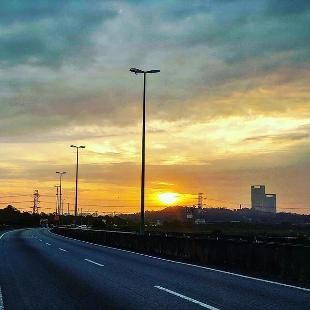 Just arrived again in Malaysia #sunrise