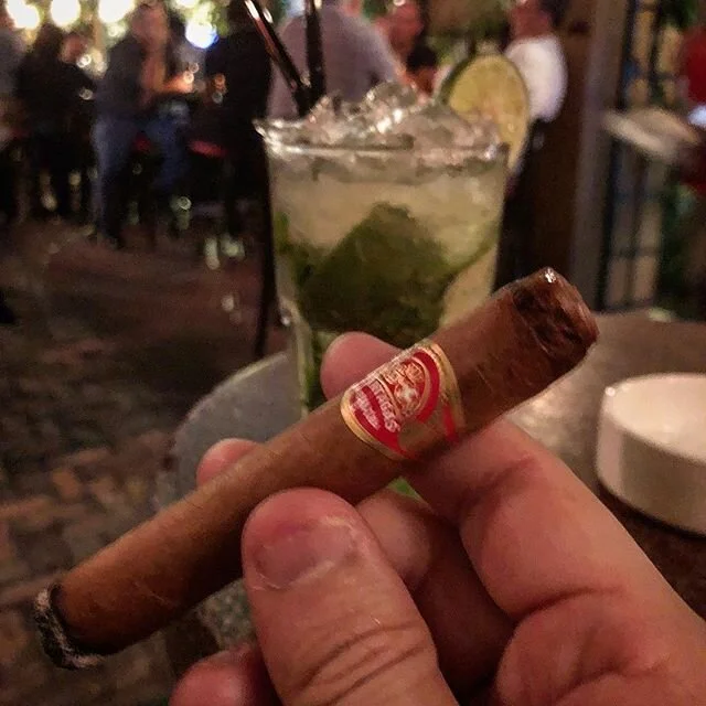 Partagas shorts and classic mogito. #havanabar #malaysia🇲🇾