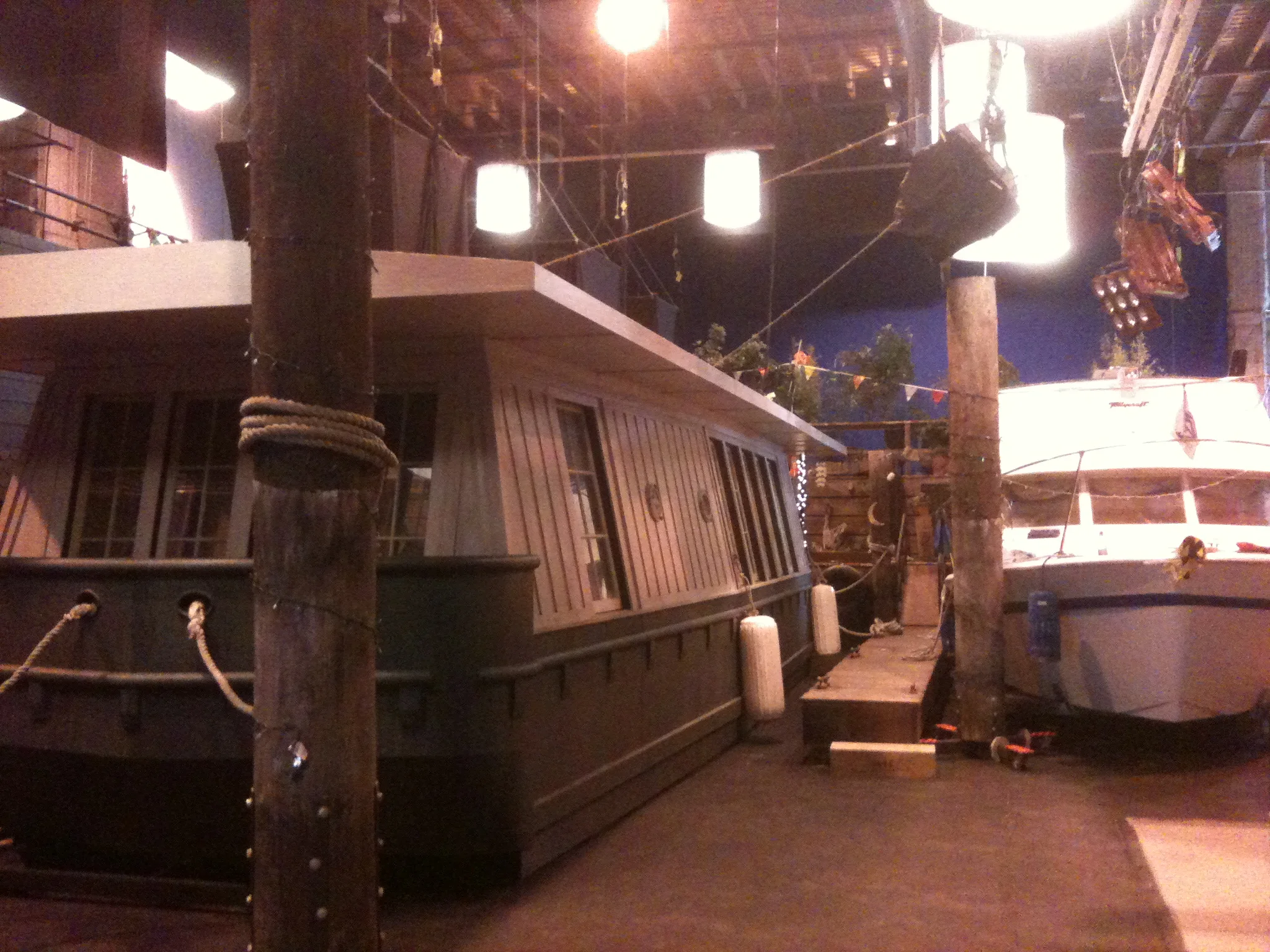 Houseboat Complete on Stage