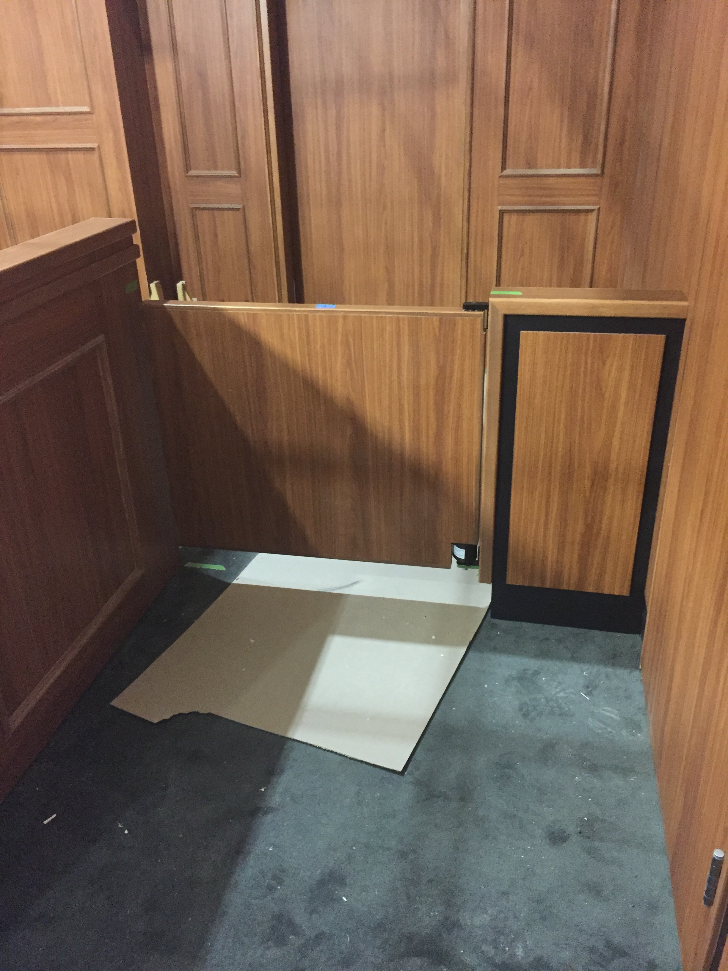 Courtroom Door