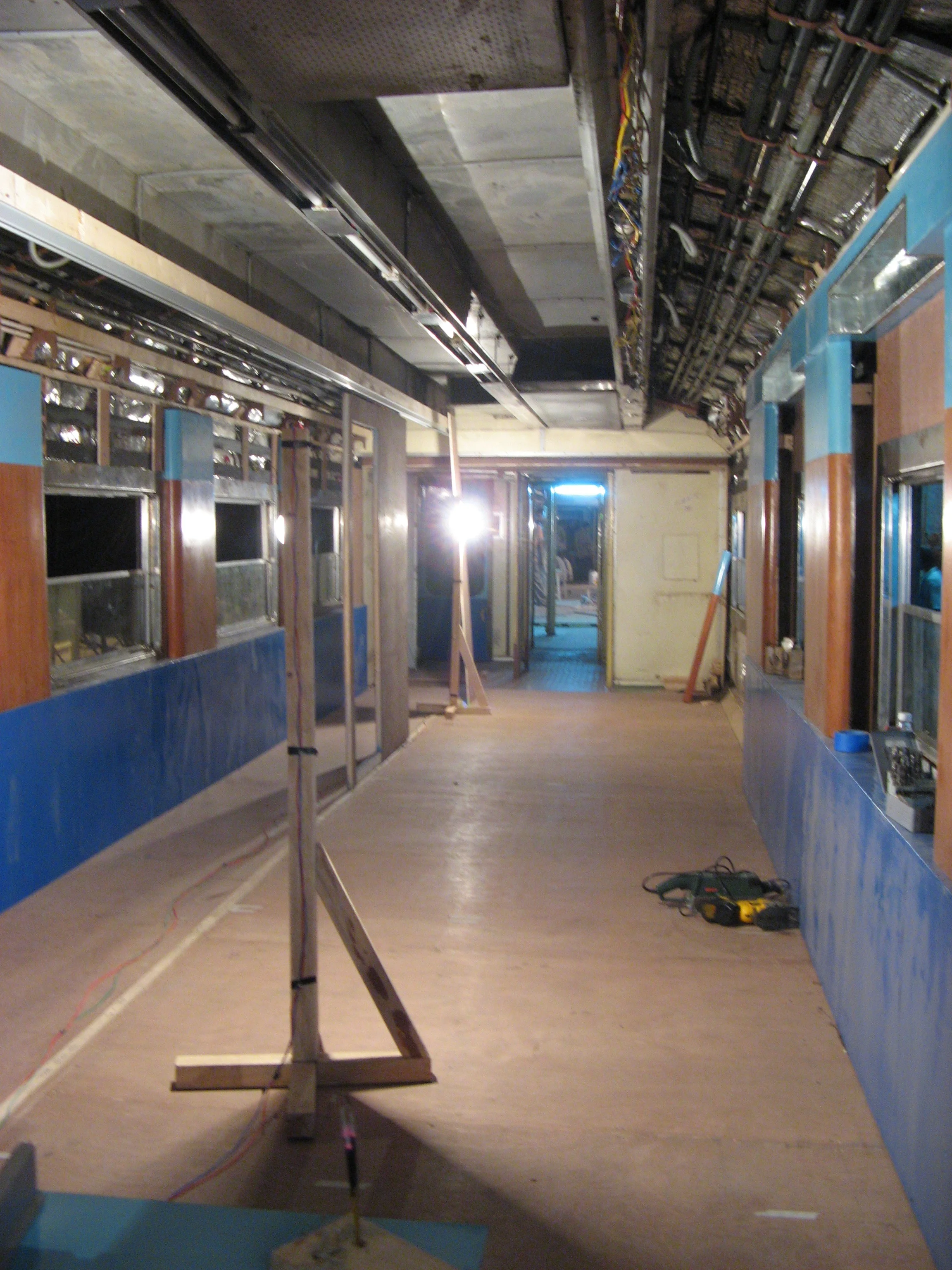 Train Interiors Taking Shape 