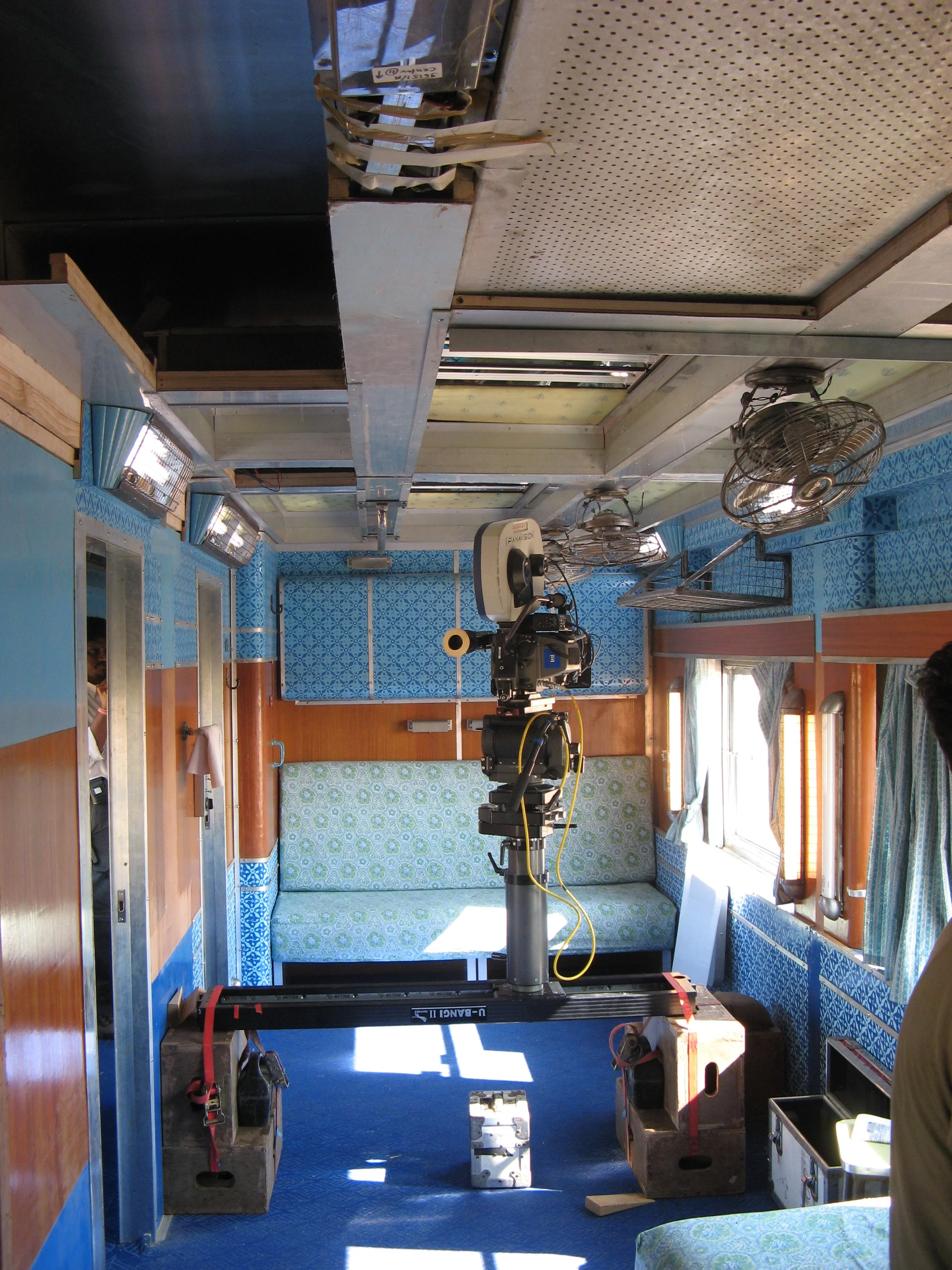 Interior First Class Sleeper Car During Filming