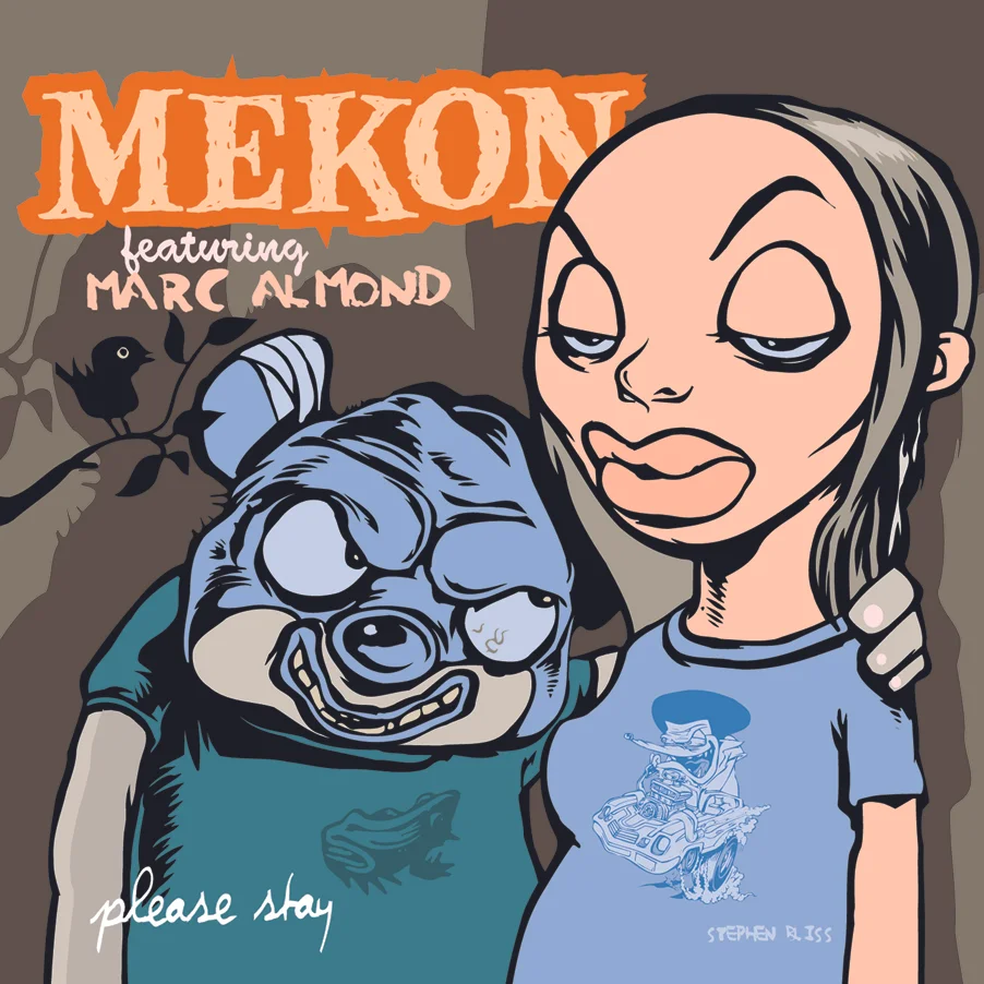 Mekon. Please Stay single cover. UK. 1997
