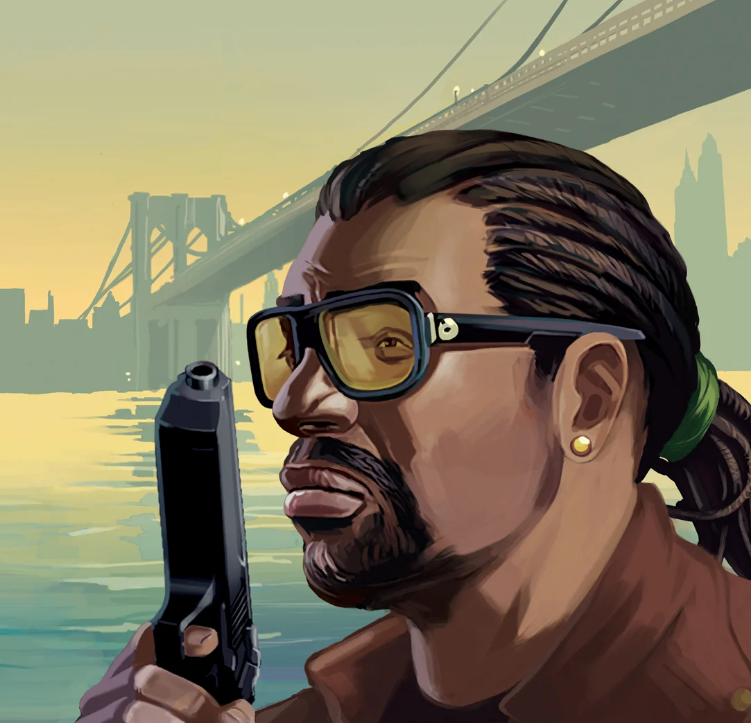 GTAIV. Jacob illustration. 2008