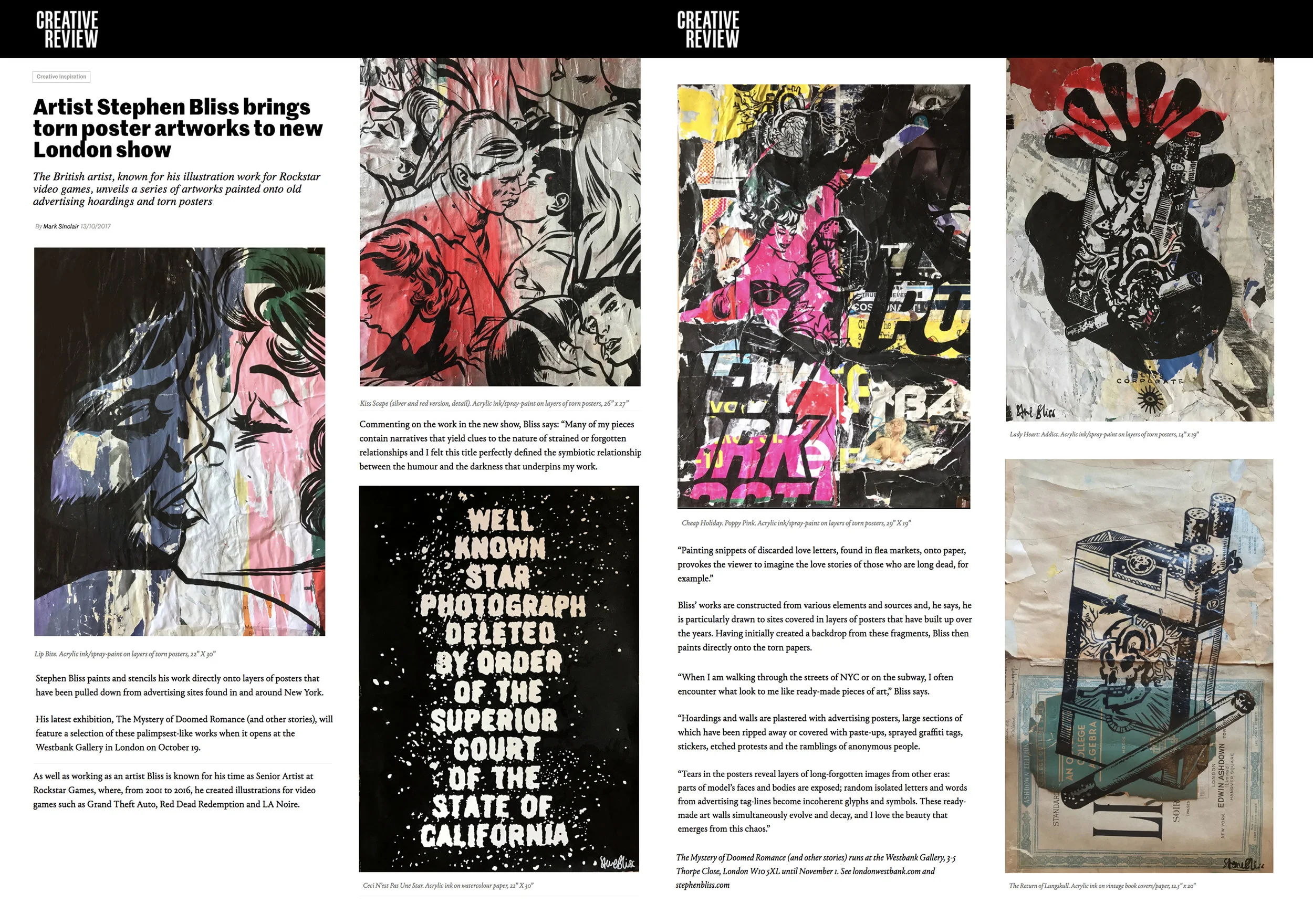 Creative Review. UK. October 2017