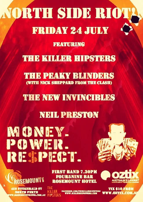 The Killer Hipsters - Four5Nine Bar - Poster.jpeg