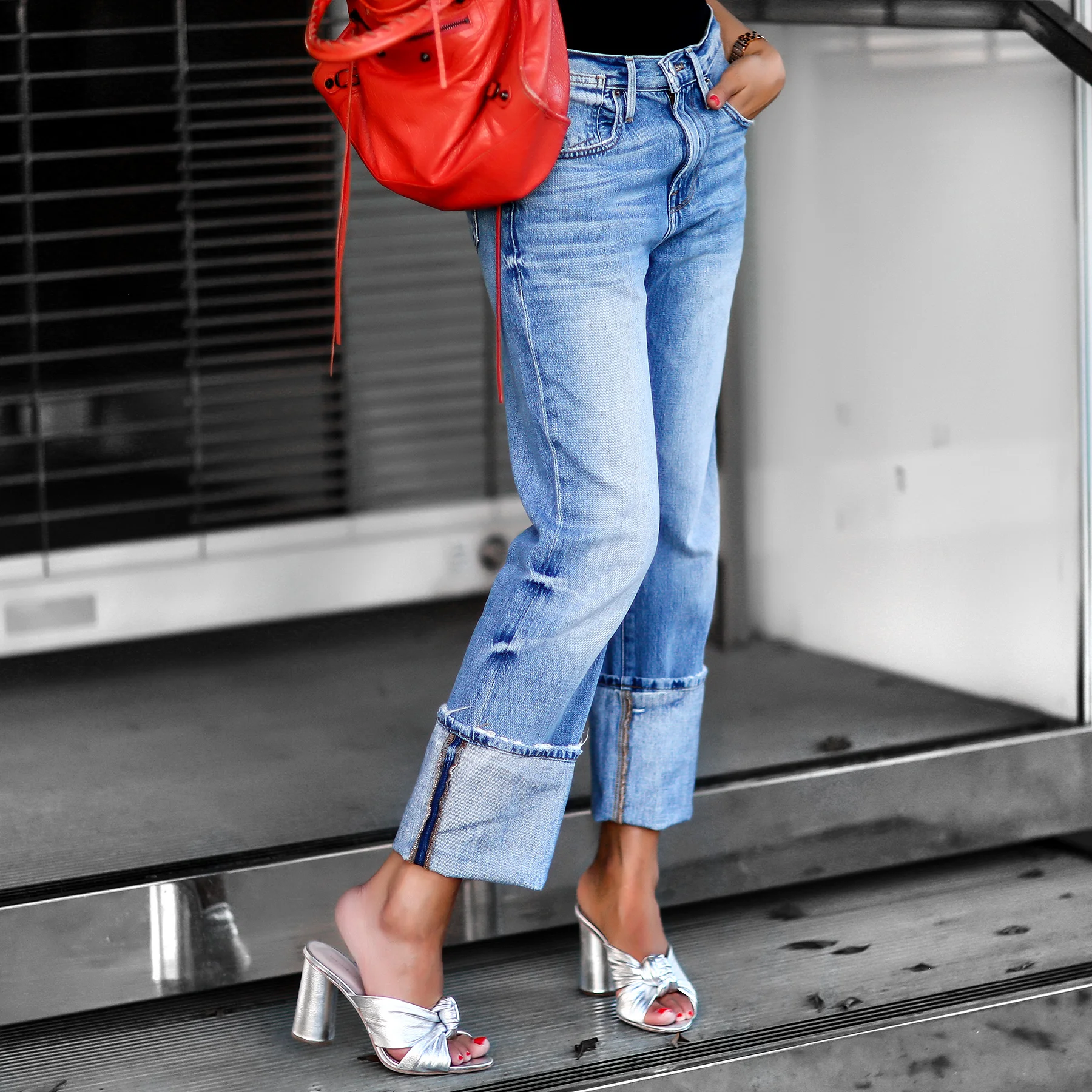 FRAME_Denim_Balenciaga_Bag_Loeffler_Randal_Silver_Mules.jpg