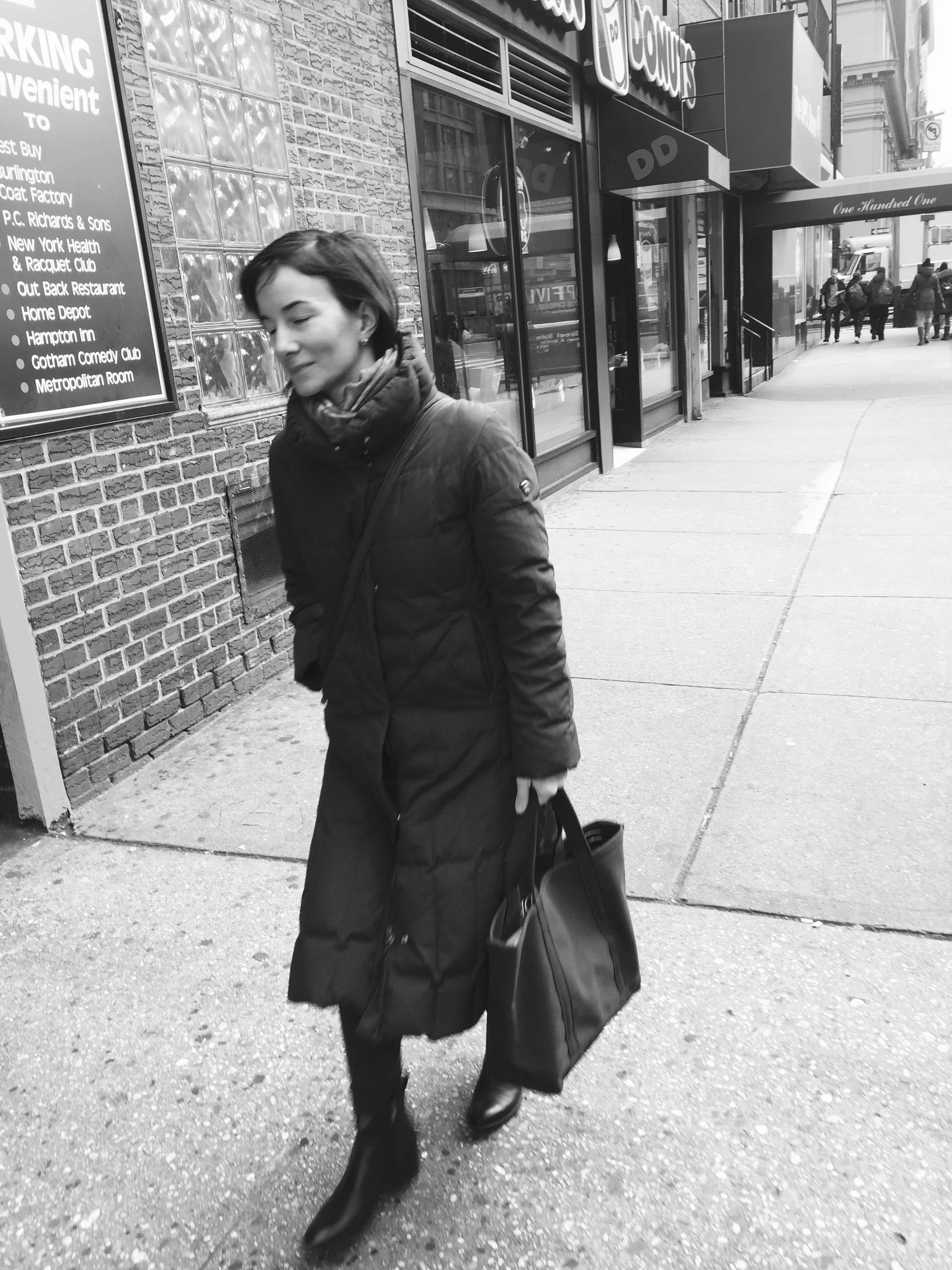 Woman on 34th Street, NYC, 2014