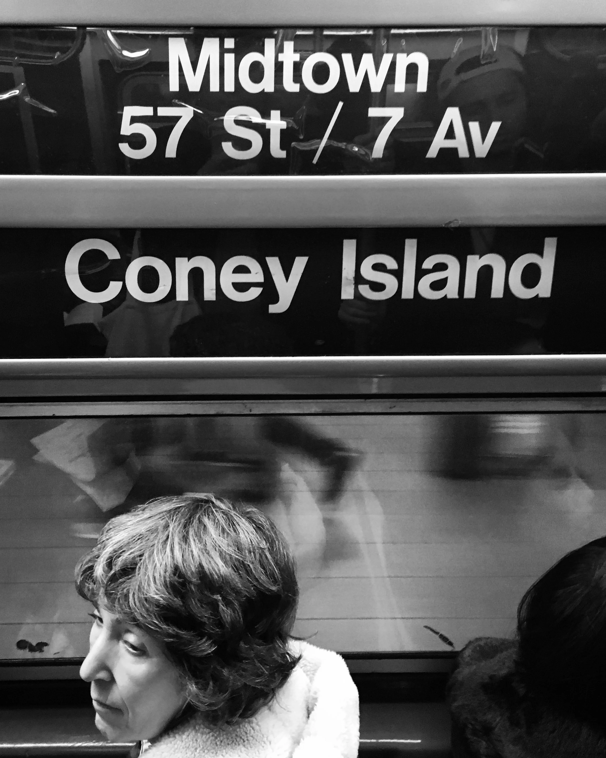  Q Train, NYC, 2016 