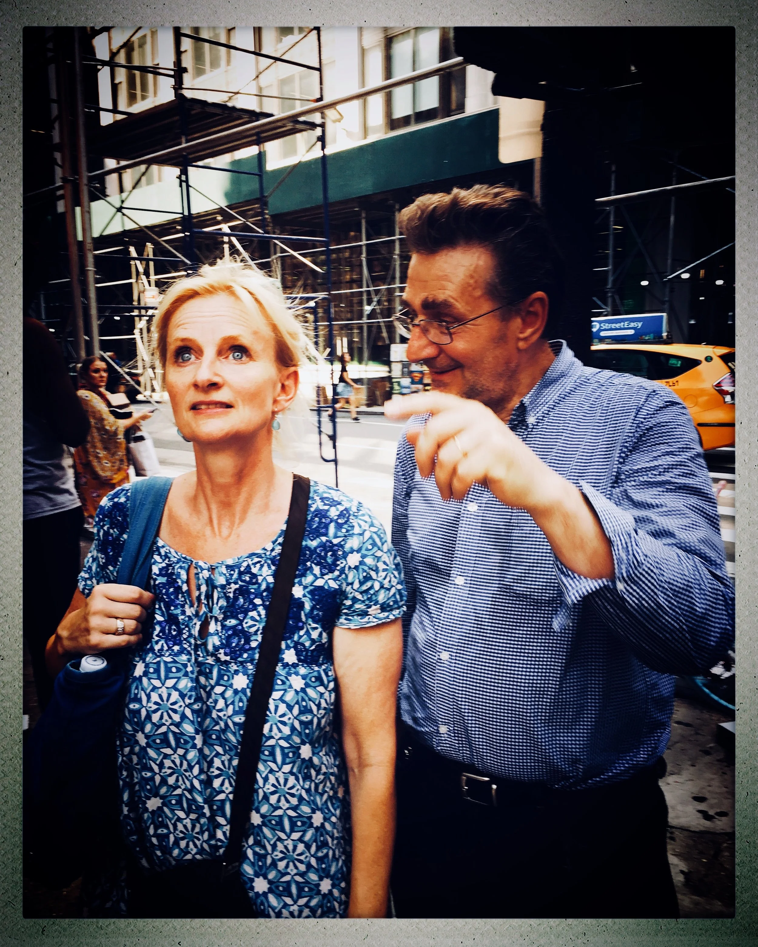  Man and woman on Broadway, New York City, 2018 