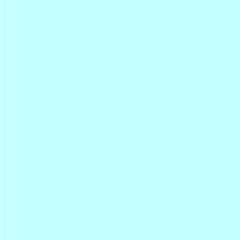 Light Blue HEX: #C5FFFF RGB: 197, 255, 255 CMYK: 18, 0, 4, 0