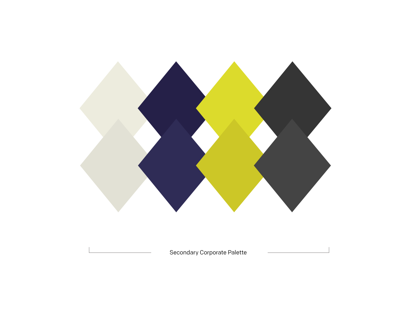 Secondary Corporate Palette - see detailed colour breakdown here