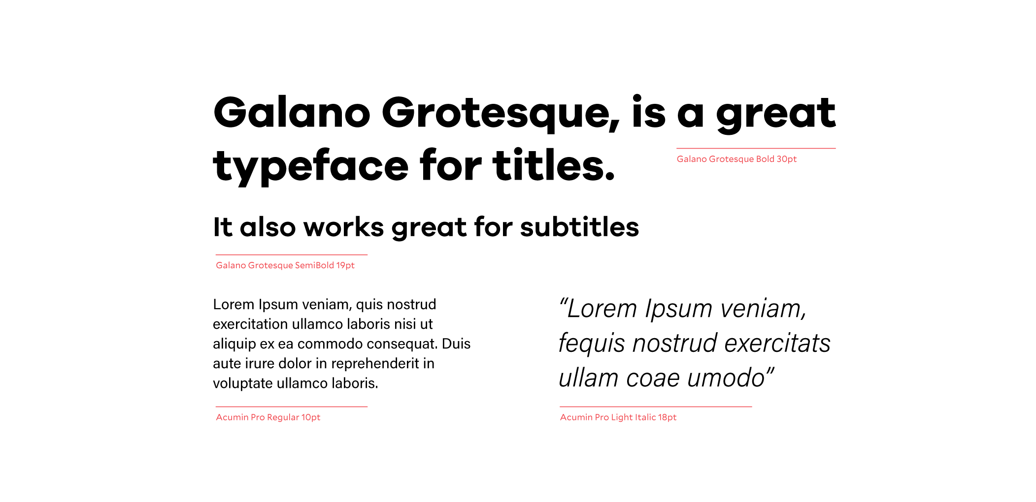 Typography - see full typography here