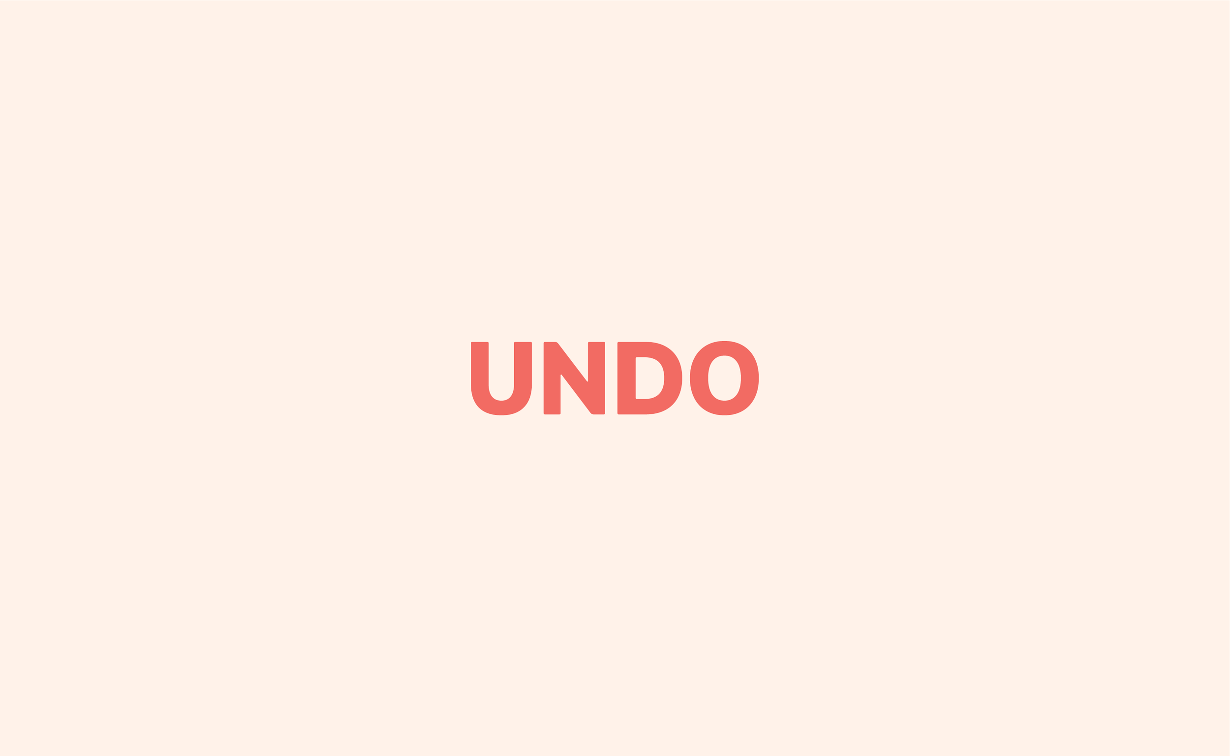 UNDO WORDMARK