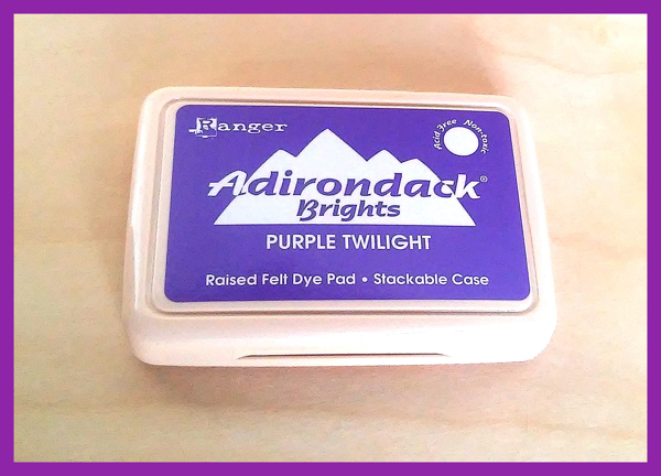 Ranger Adirondack Brights Dye Ink in Purple Twilight