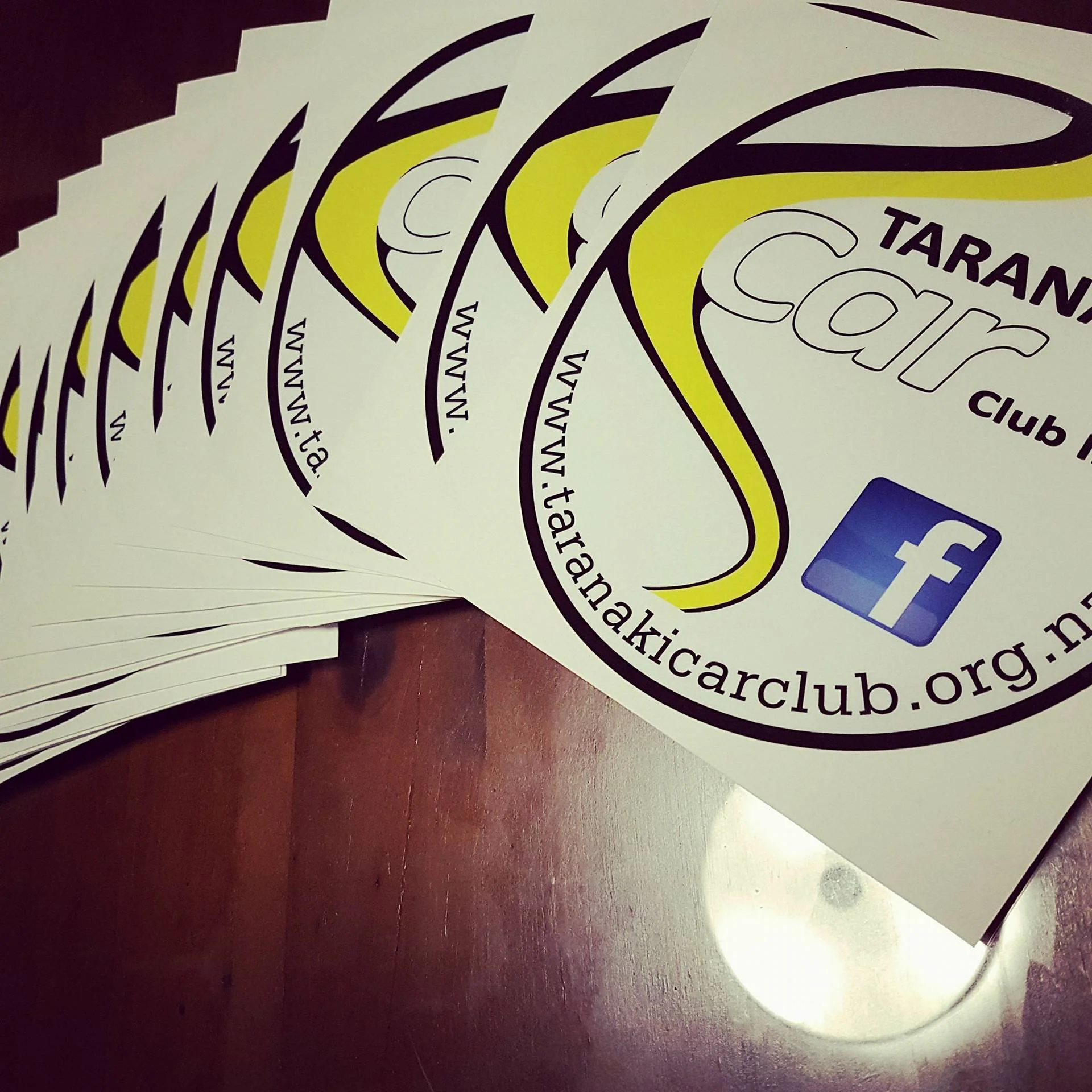 Contact Larni to get your TCC stickers