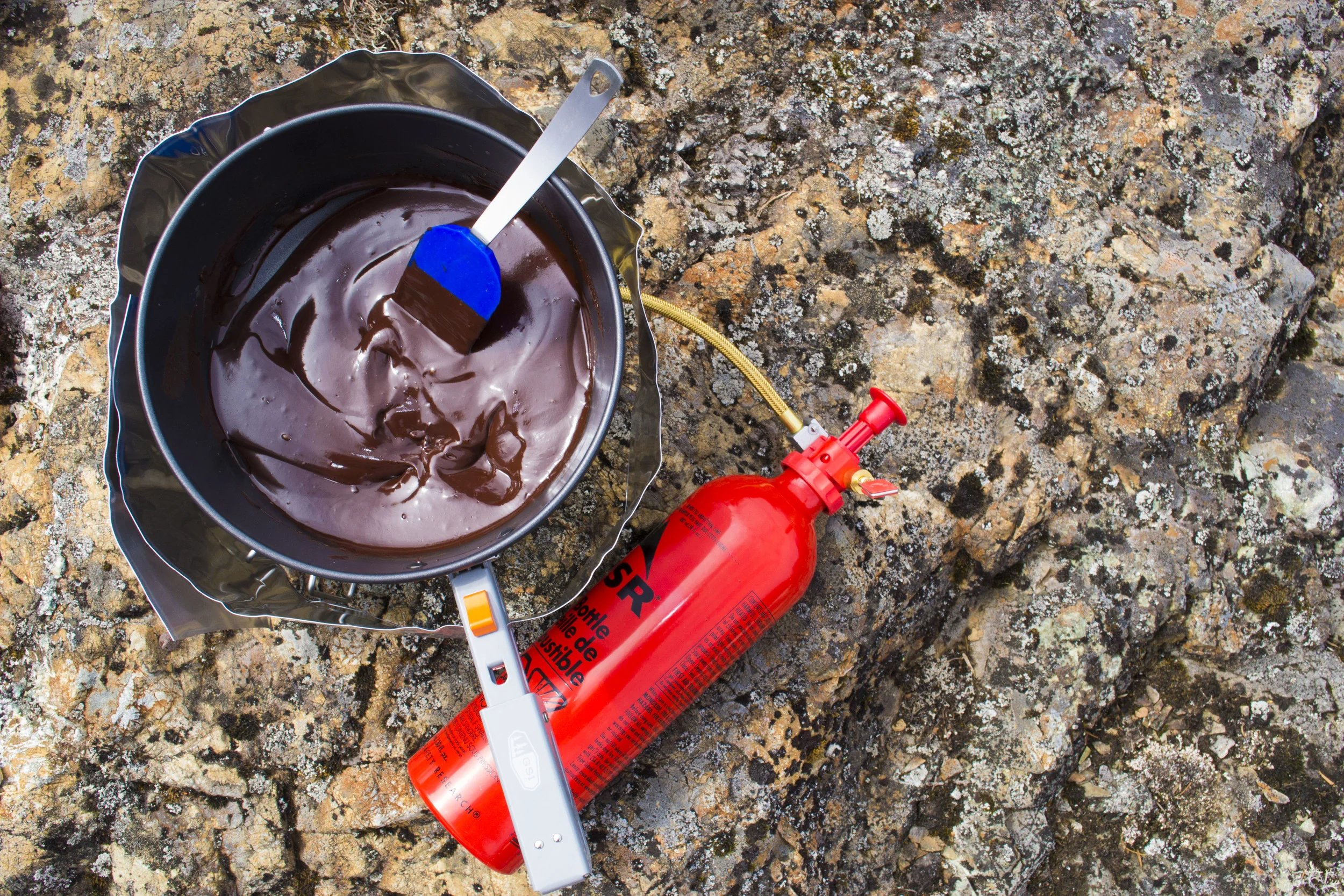 Fondue on a Vancouver adventure tour.