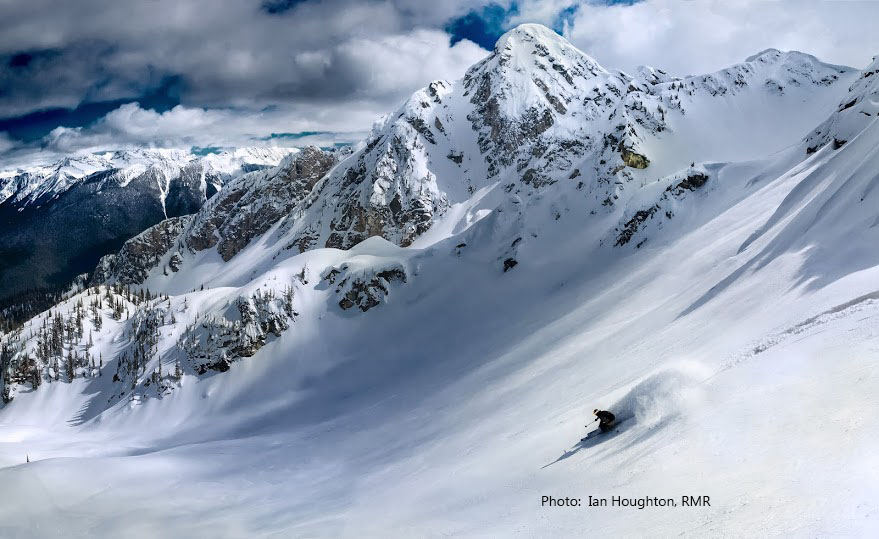 Powder HIghway ski tour in Revelstoke, British Columbia.