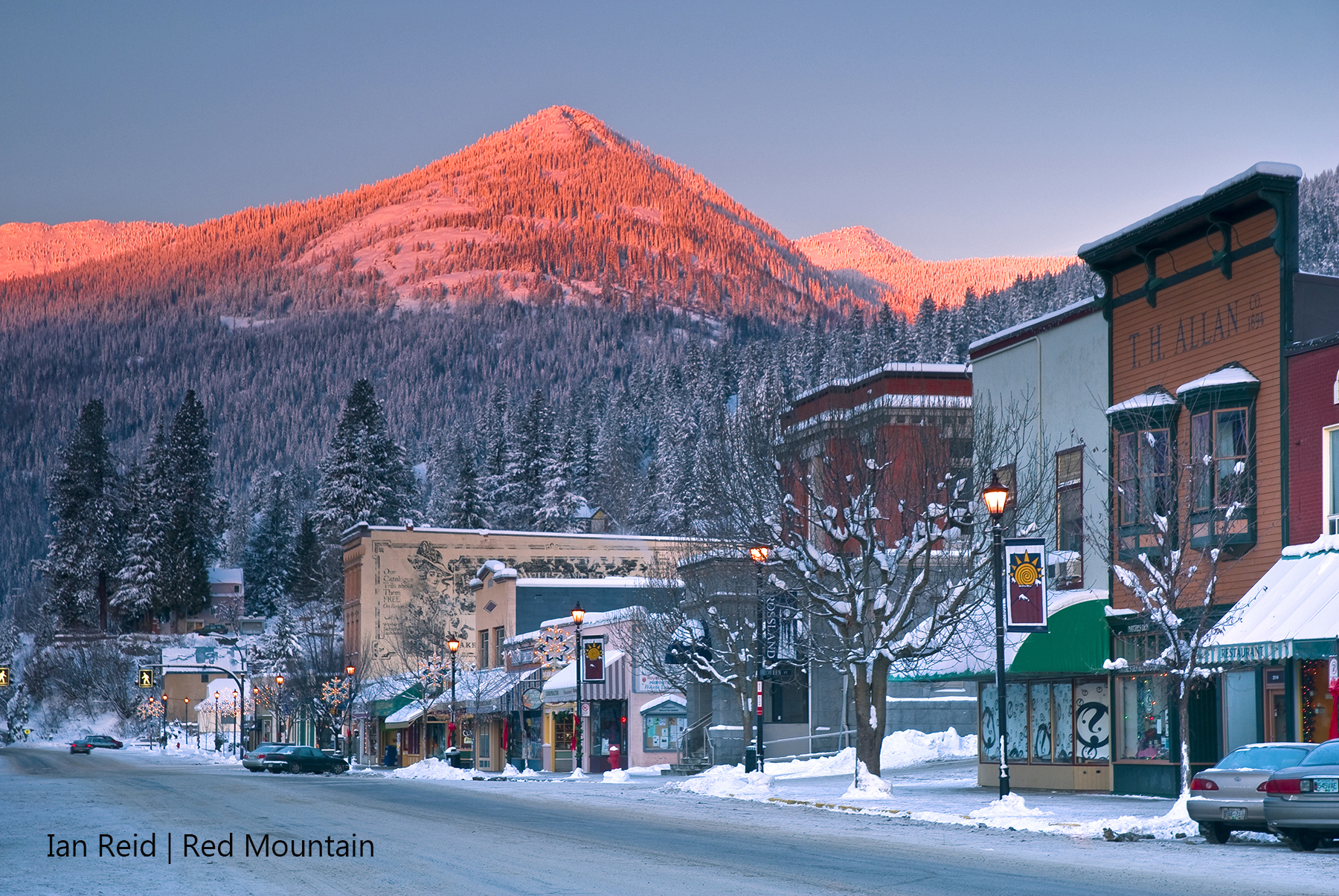 Downtown Rossland, Red Mountain, Iain Reid.jpg