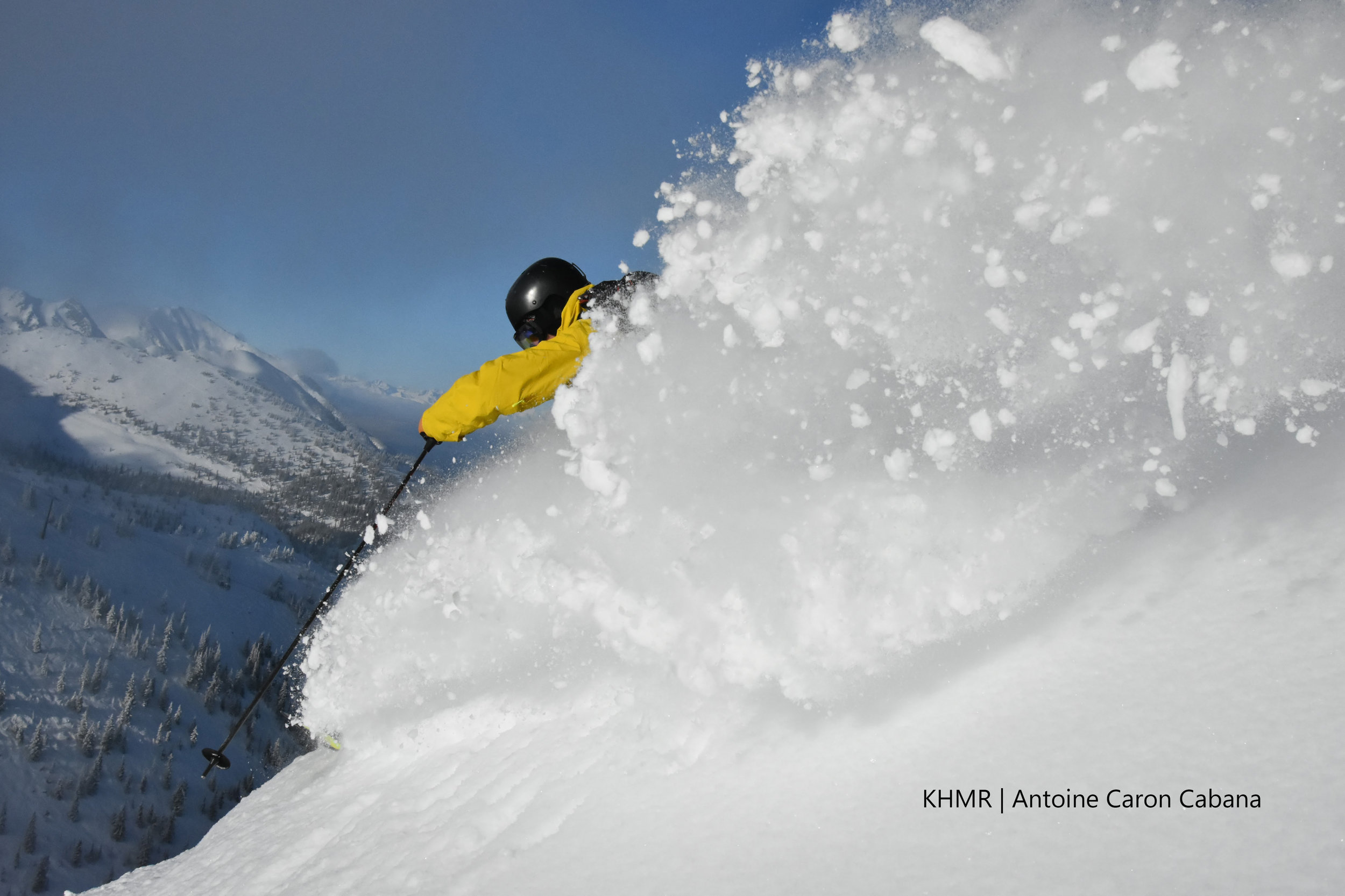 Guided powder skiing in British Columbia