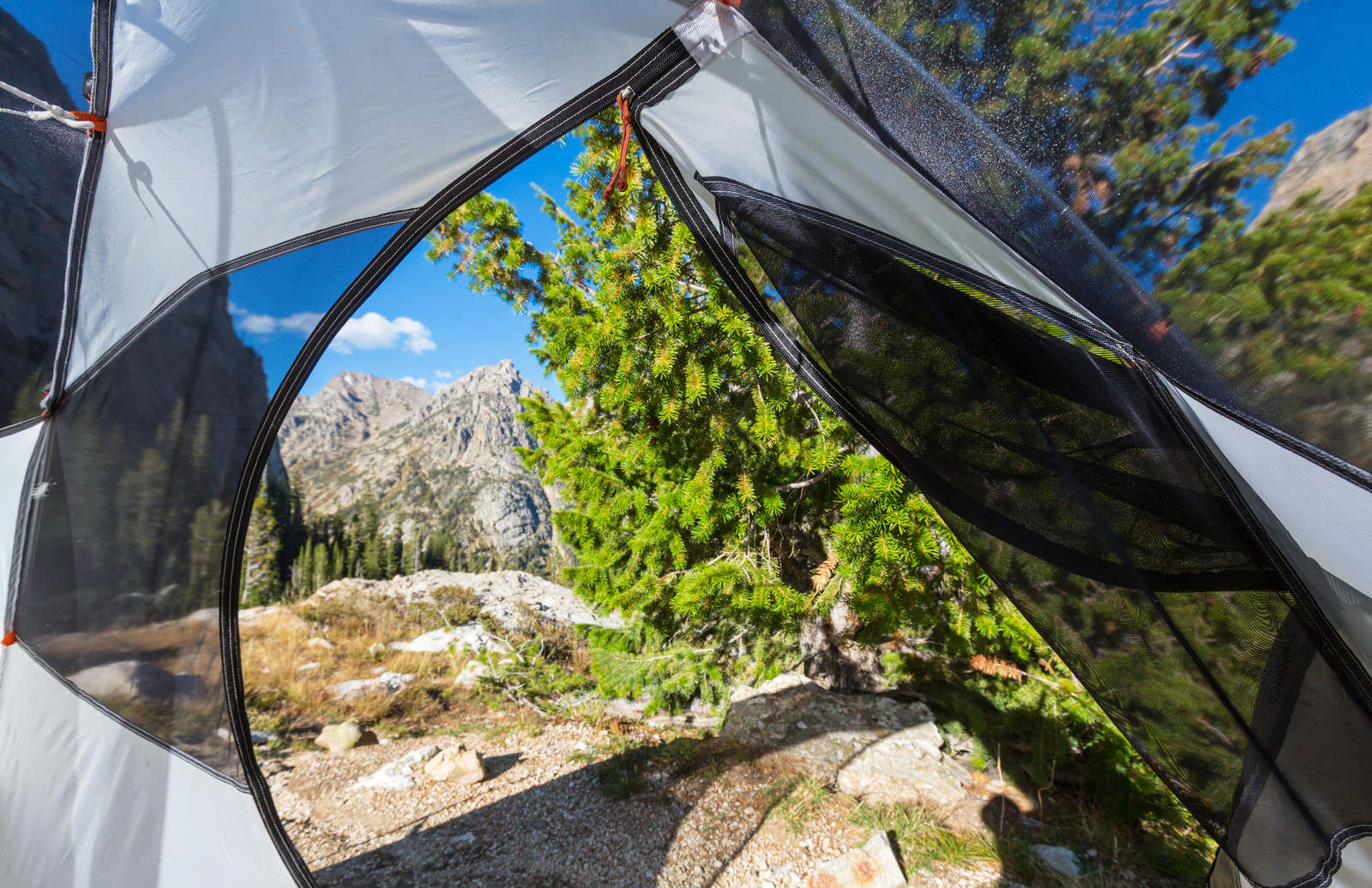 camping in the Rockies