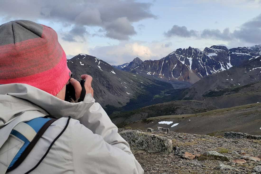 Social media influencer working with Fresh Adventures on a partnership in Canada.