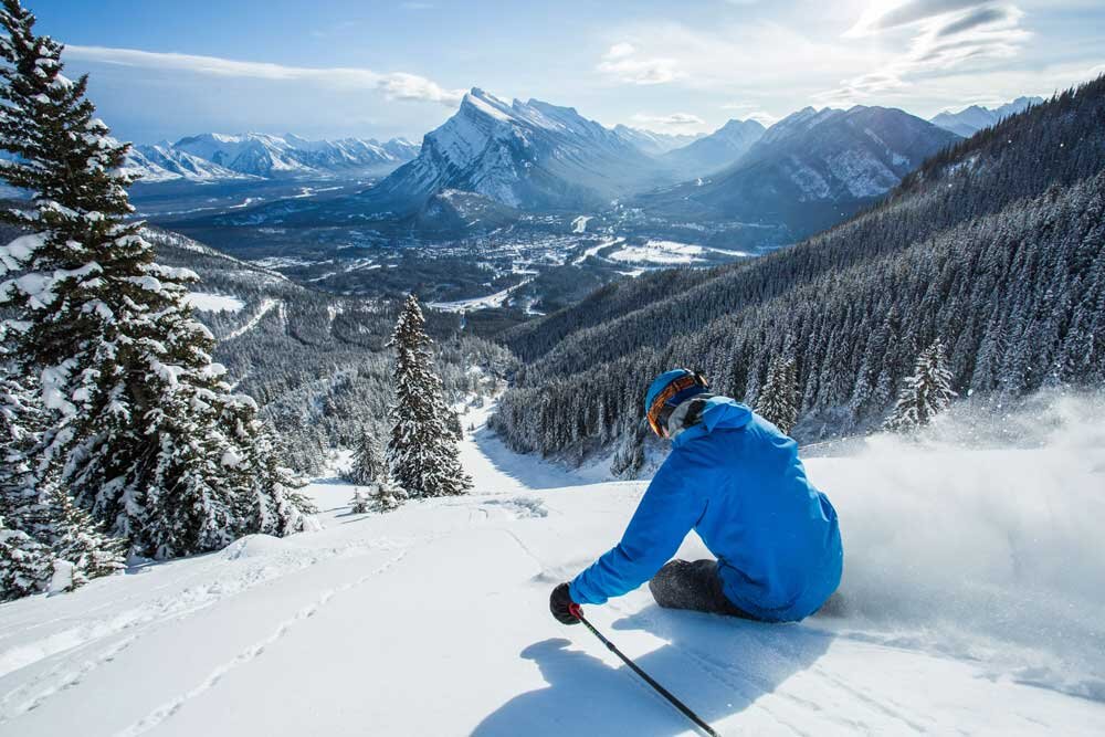 IKON Pass Holder skiing in Canada on an IKON pass deal.