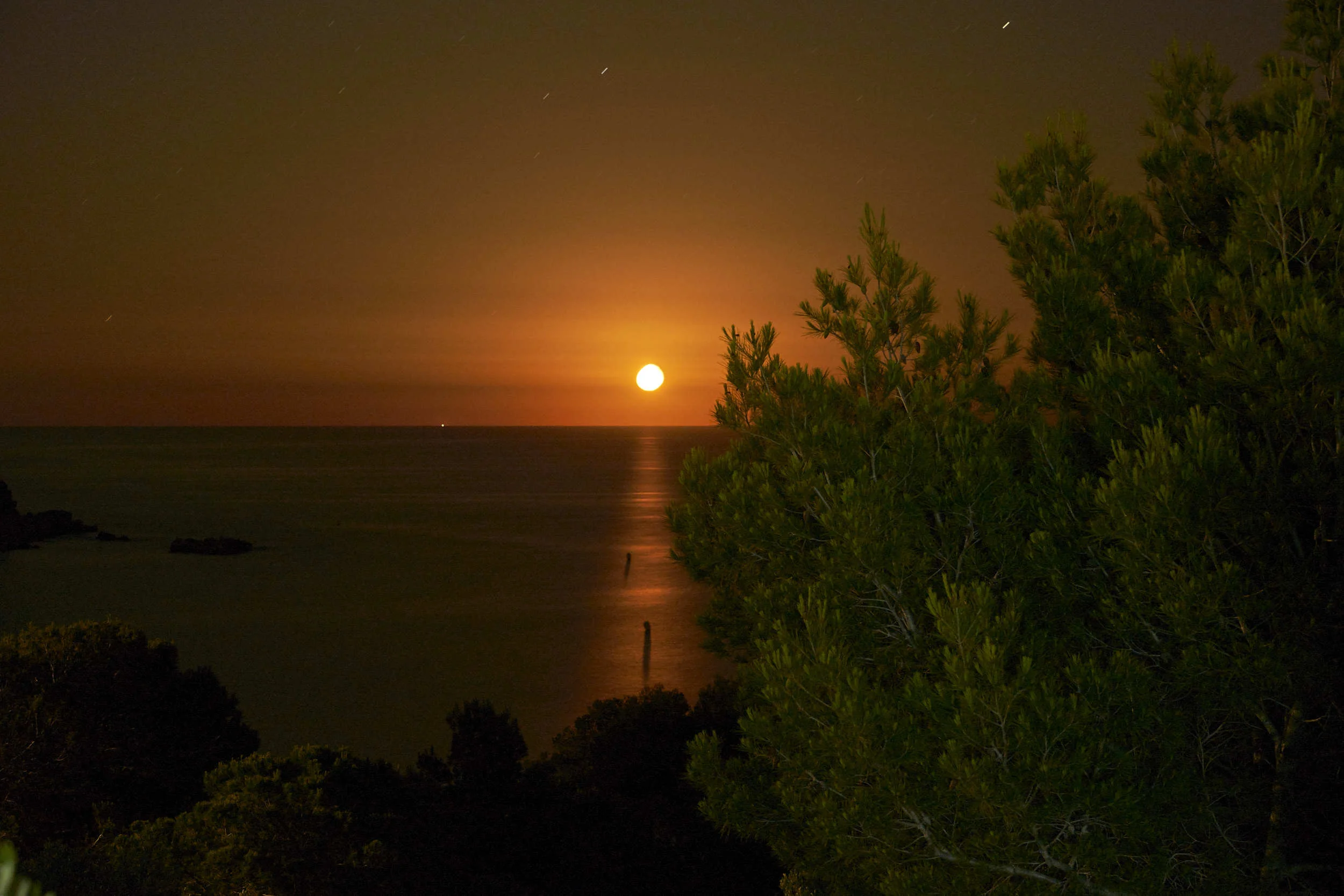 Here's how special was the moon that night, once again nature left me out of words.